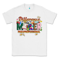 White difference maker paraprofessional Classic Tee - JahusDesignShop