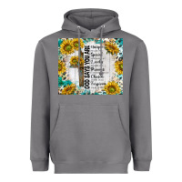 Storm god says you are with sunflower Heavyweight Hoodie - TumblerDesignByShophia