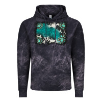 Cloud Black gemstones background Vintage Hoodie - BarkalooDesign