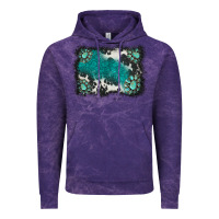 Cloud Purple gemstones background Vintage Hoodie - BarkalooDesign