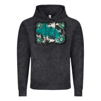 Vintage Black gemstones background Vintage Hoodie - BarkalooDesign