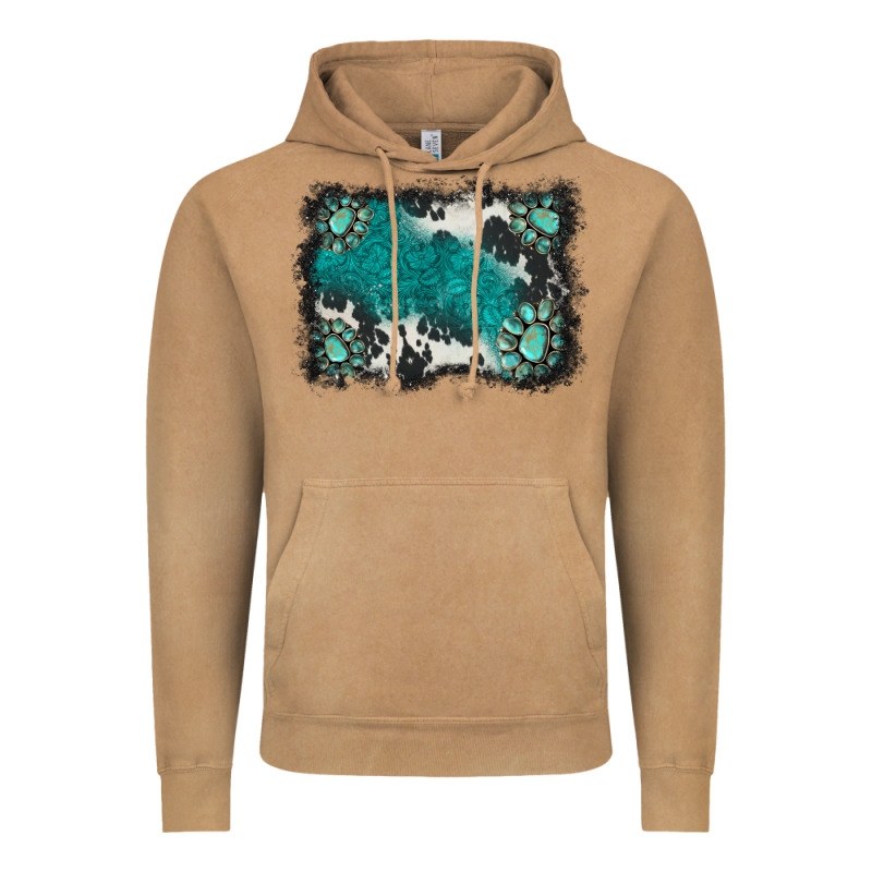 Gemstones Background Vintage Hoodie by BarkalooDesign | Teevron