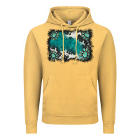 Vintage Mustard gemstones background Vintage Hoodie - BarkalooDesign