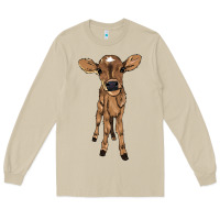 Mushroom baby cow Long Sleeve Tee - NancyCooperArtShop