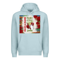 Blue Mist nuestro primer dia de la madre juntos Premium Hoodie - TumblerDesignByShophia