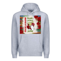 Heather Grey nuestro primer dia de la madre juntos Premium Hoodie - TumblerDesignByShophia