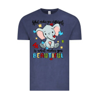 Vintage Denim what makes you different is what makes you beautif Vintage Tee - MaliasSmallBusiness