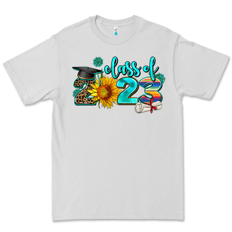 Western Sunflower Class Of 2023 Premium Tee by AdoDesignShop | Teevron