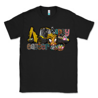 Black Happy Easter Classic Tee - CowhideDigitalArt