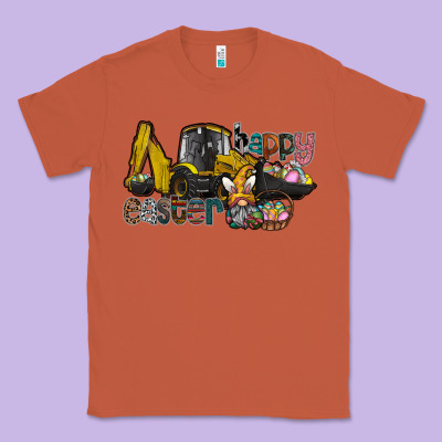 Happy Easter Classic Tee Designed By Cowhidedigitalart