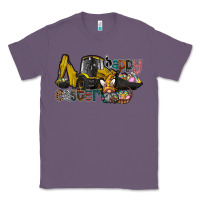 Lavender Happy Easter Classic Tee - CowhideDigitalArt