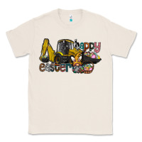 Natural Happy Easter Classic Tee - CowhideDigitalArt