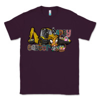 Plum Happy Easter Classic Tee - CowhideDigitalArt
