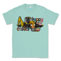 Seafoam Happy Easter Classic Tee - CowhideDigitalArt