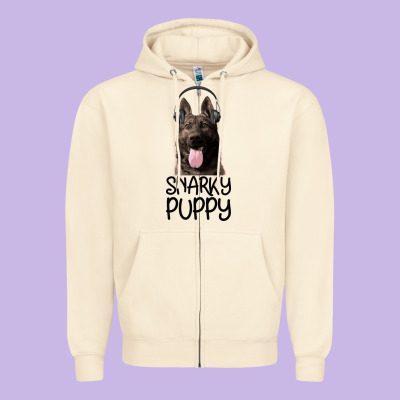 Snarky Puppy Zipper Hoodie Designed By Bettercallsaul