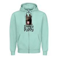 Seafoam Snarky Puppy Zipper Hoodie - Bettercallsaul