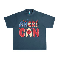 Midnight Navy American Urban Heavy Tee - MaliasSmallBusiness
