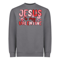 Storm jesus is my valentine Heavyweight Sweatshirt - MaliasSmallBusiness