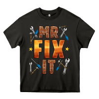 Asphalt mr fix it Heavy Core Tee - HRA Design Shop