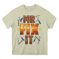 Mossy mr fix it Heavy Core Tee - HRA Design Shop