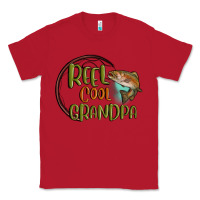 Red reel cool  grandpa Classic Tee - MaliasSmallBusiness