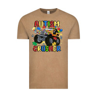 Vintage Coffee autism crusher Vintage Tee - MaliasSmallBusiness