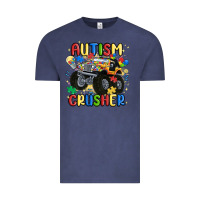 Vintage Denim autism crusher Vintage Tee - MaliasSmallBusiness