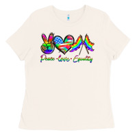 Bone peace love equality Ladies Tee - HRA Design Shop
