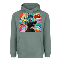 Sage pop art gothic girl Heavyweight Hoodie - TumblerDesignByShophia