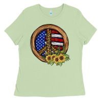 Matcha Peace Sign Ladies Tee - JahusDesignShop