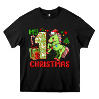 Black my first christmas unicorn Heavy Core Tee - FaDigitalArtStudio
