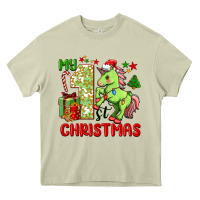 Mossy my first christmas unicorn Heavy Core Tee - FaDigitalArtStudio