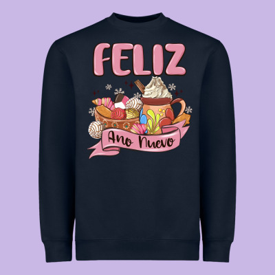 Mexican New Year Heavyweight Sweatshirt Designed By Maliassmallbusiness