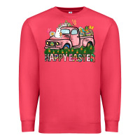 Cardinal Happy Easter Day truck Premium Sweatshirt - HowdyJamesFarm