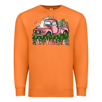 Carrot Happy Easter Day truck Premium Sweatshirt - HowdyJamesFarm
