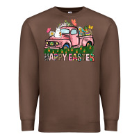 Chestnut Happy Easter Day truck Premium Sweatshirt - HowdyJamesFarm