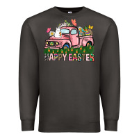 Smoke Happy Easter Day truck Premium Sweatshirt - HowdyJamesFarm