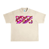 Sandshell leopar and cowhide with heart candies Urban Heavy Tee - AdoDesignShop