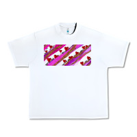 White leopar and cowhide with heart candies Urban Heavy Tee - AdoDesignShop