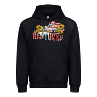 Black kentucky 4th of july Urban Hoodie - FaDigitalArtStudio