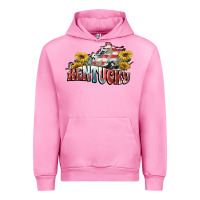 Fuchsia Pink kentucky 4th of july Urban Hoodie - FaDigitalArtStudio