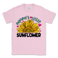 Bubblegum Pink mommy' s little sunflower Classic Tee - MaliasSmallBusiness