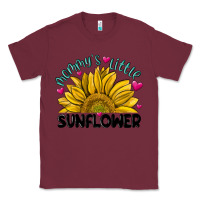 Burgundy mommy' s little sunflower Classic Tee - MaliasSmallBusiness