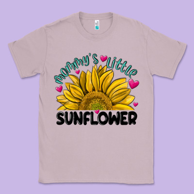 Mommy' S Little Sunflower Classic Tee Designed By Maliassmallbusiness