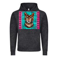 Vintage Black Western Bengal Cat Vintage Hoodie - LillyAllenDesigns