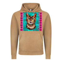 Vintage Camel Western Bengal Cat Vintage Hoodie - LillyAllenDesigns