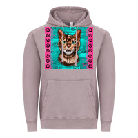 Vintage Zinc Western Bengal Cat Vintage Hoodie - LillyAllenDesigns