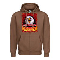 Chestnut Eagle Fang Karate Zipper Hoodie - Bettercallsaul