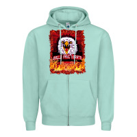 Seafoam Eagle Fang Karate Zipper Hoodie - Bettercallsaul