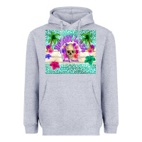 Heather Grey nobody likes shady beach Heavyweight Hoodie - TumblerDesignByShophia